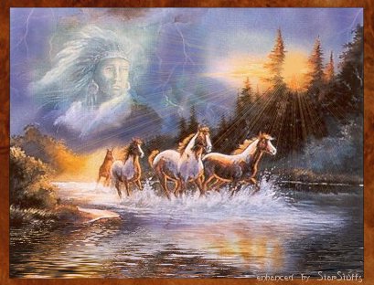 www.hanoochi.com Thunder Horses Thunder Beings by Hanoochi inspirational spiritual, religious and native american sayings and quotes